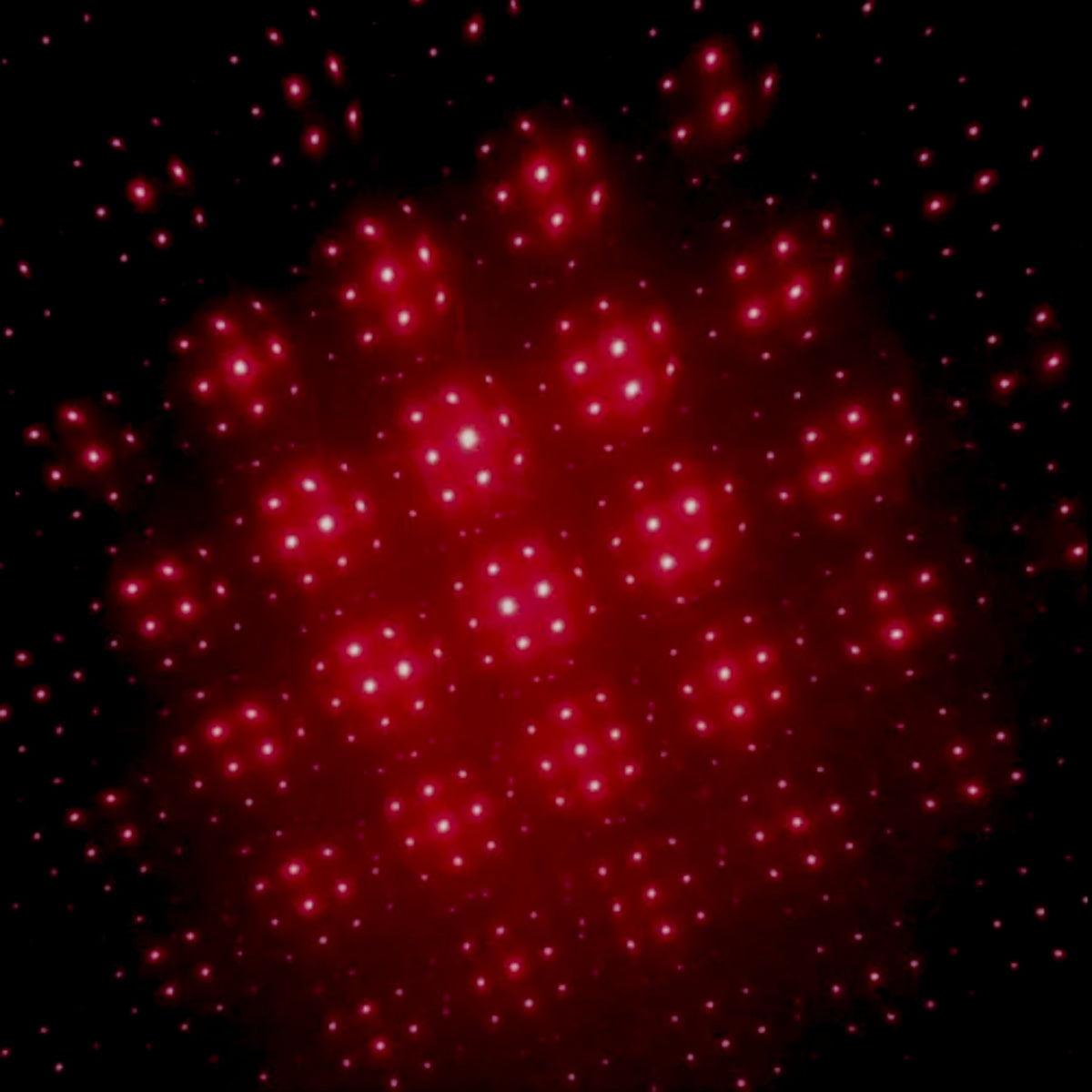 Laser Grid Projection Ghost Hunting