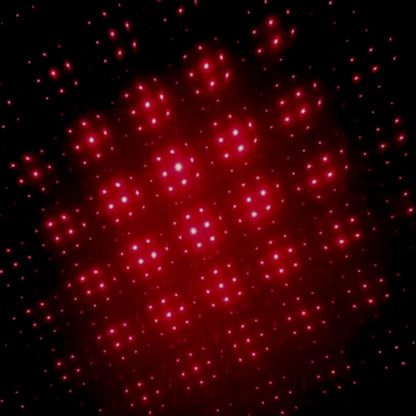 Red Laser Grid Projection