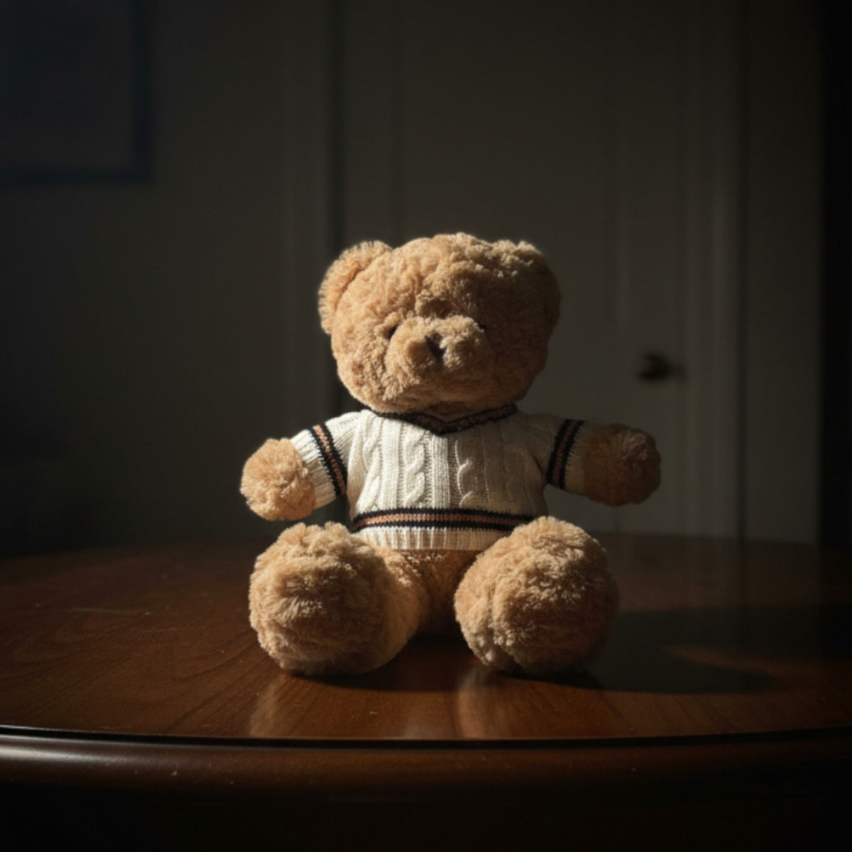 Teddy Pod on table